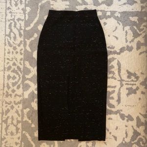 Aritzia Babaton high waisted midi pencil skirt